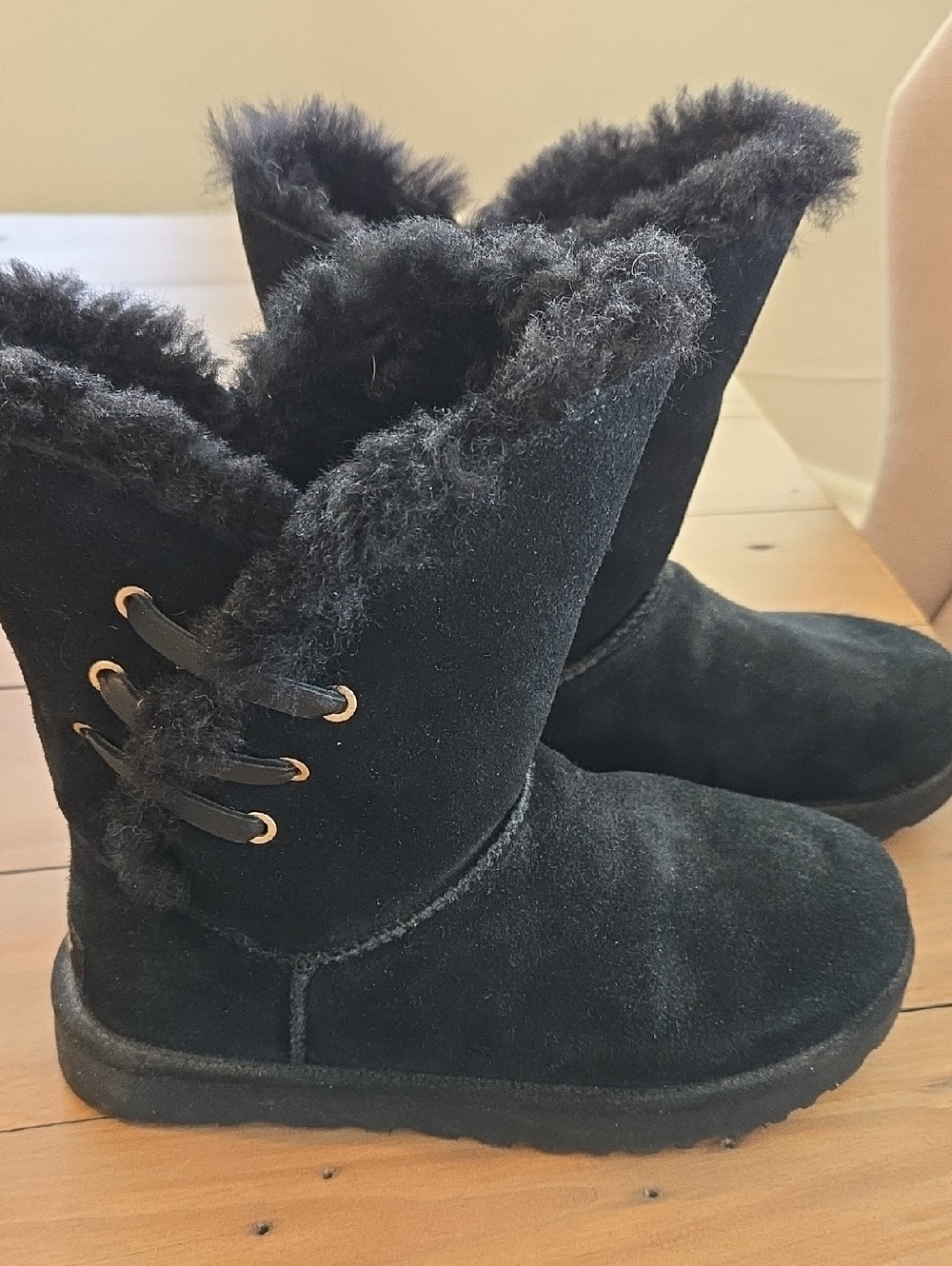 UGG Constantine Black Shearling Boots